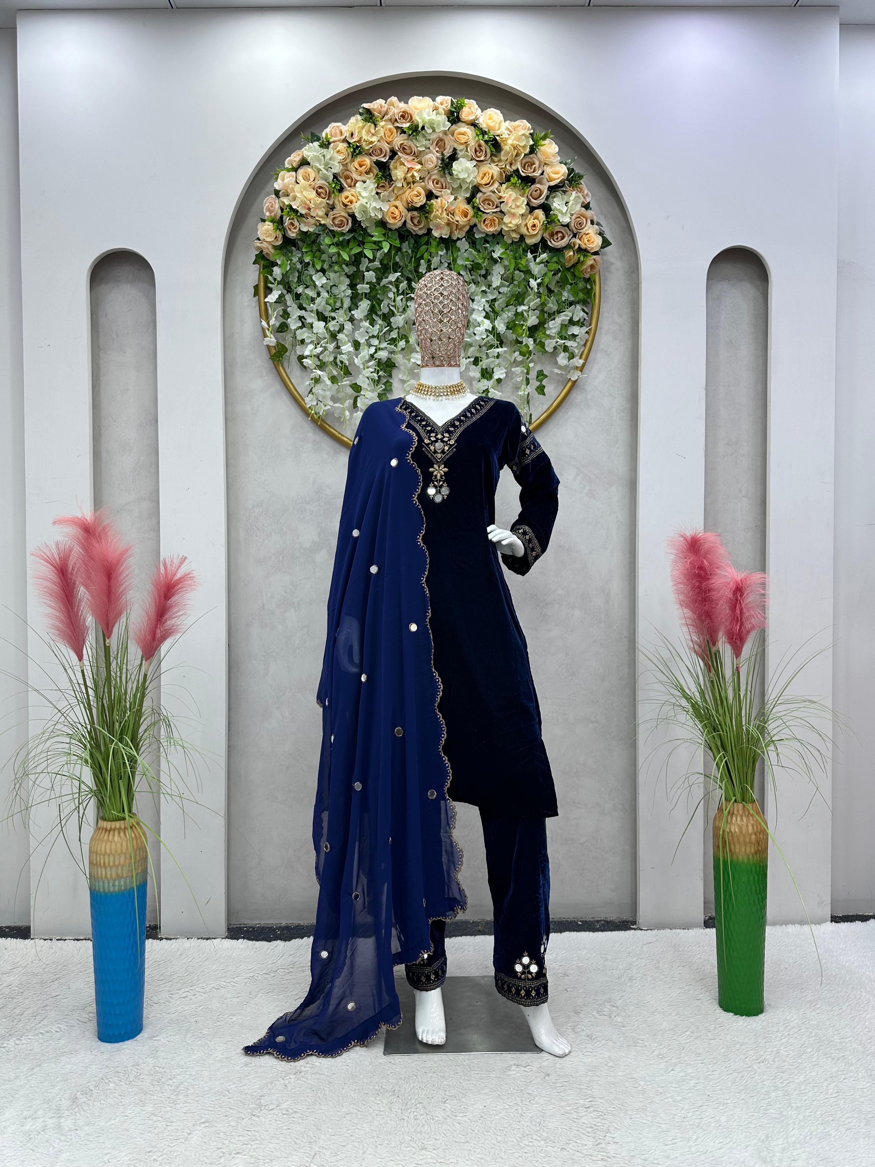 Black Navy Blue Velvet Suit Men Luxury Slim Fit Mens Velour Suits Elegant  Grooms Wedding Tuxedos Prom Dinner Party Dress Q659 From Cactuse, $156.23 |  DHgate.Com